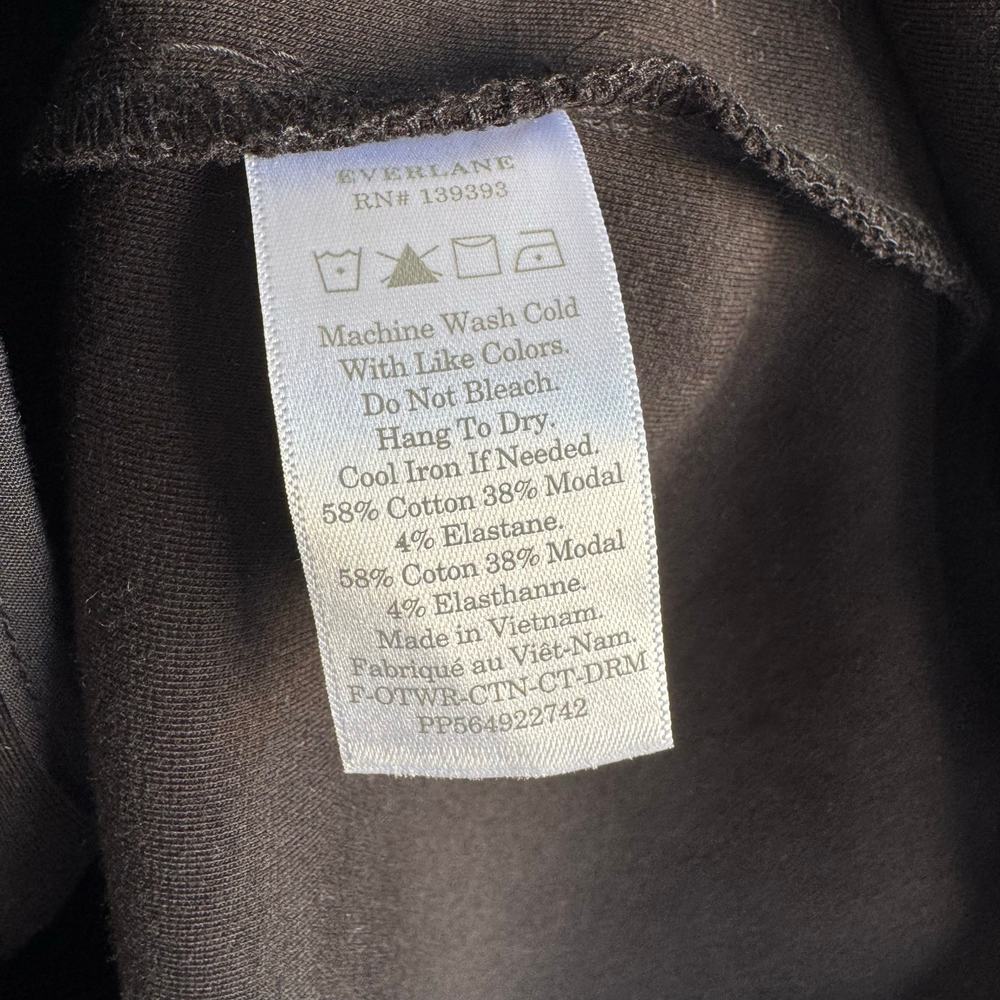 Everlane Long Knit Black Dream Coat size XS - Picture 5 of 5